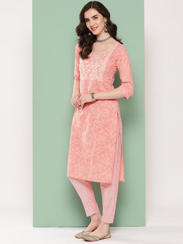 Peach-Ethnic-Motifs-Embroidered-Kurta-With-Trousers-&-Dupatta-1302SKDPC