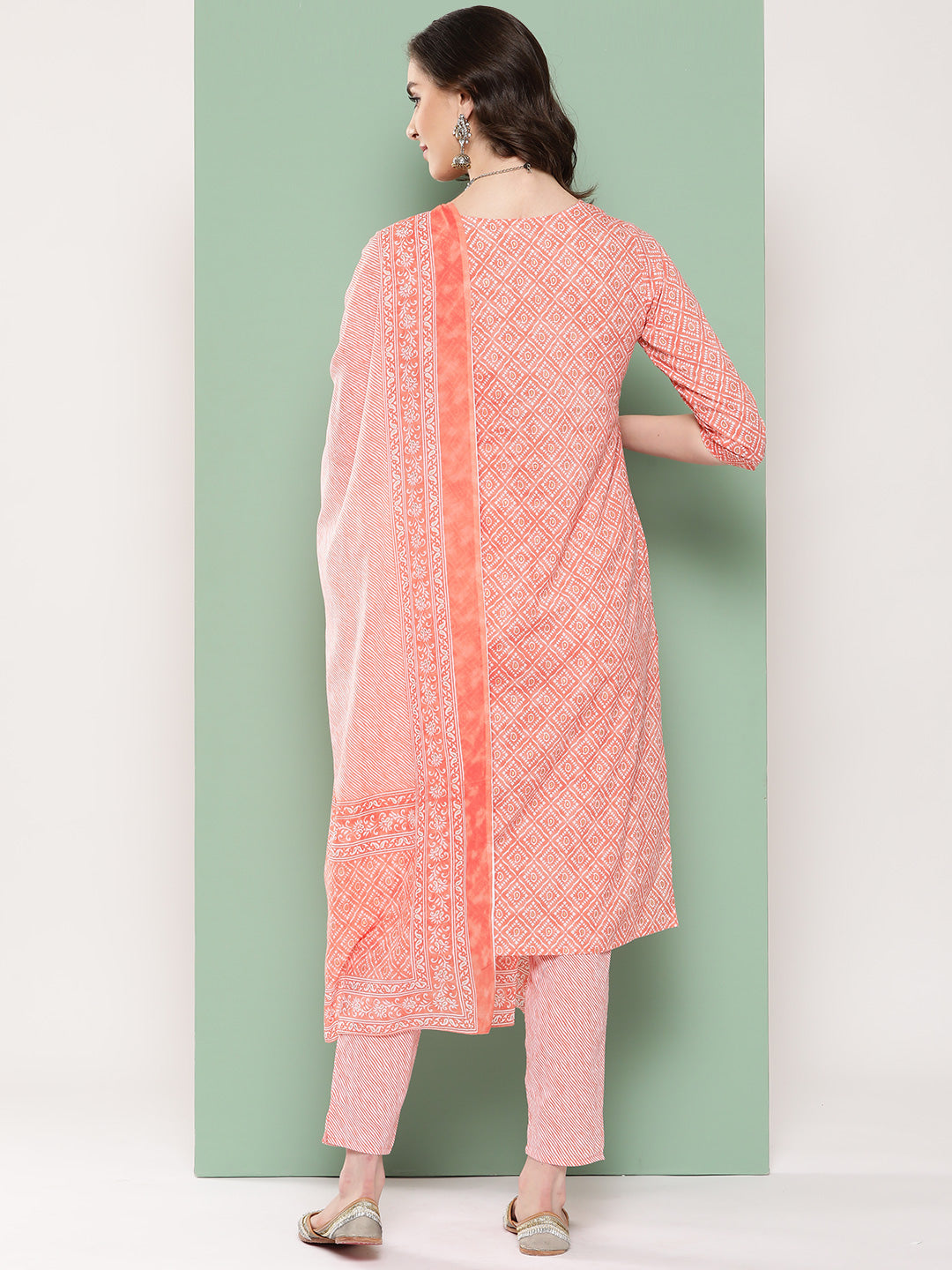 Peach-Ethnic-Motifs-Embroidered-Kurta-With-Trousers-&-Dupatta-1302SKDPC