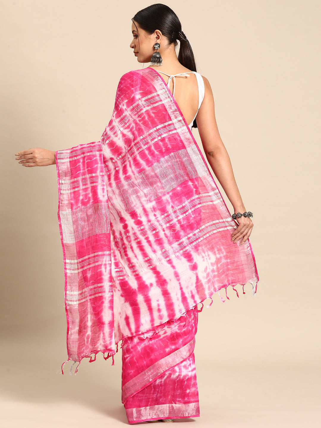 Pastel Tie Dye Saree – Amoli Clothing
