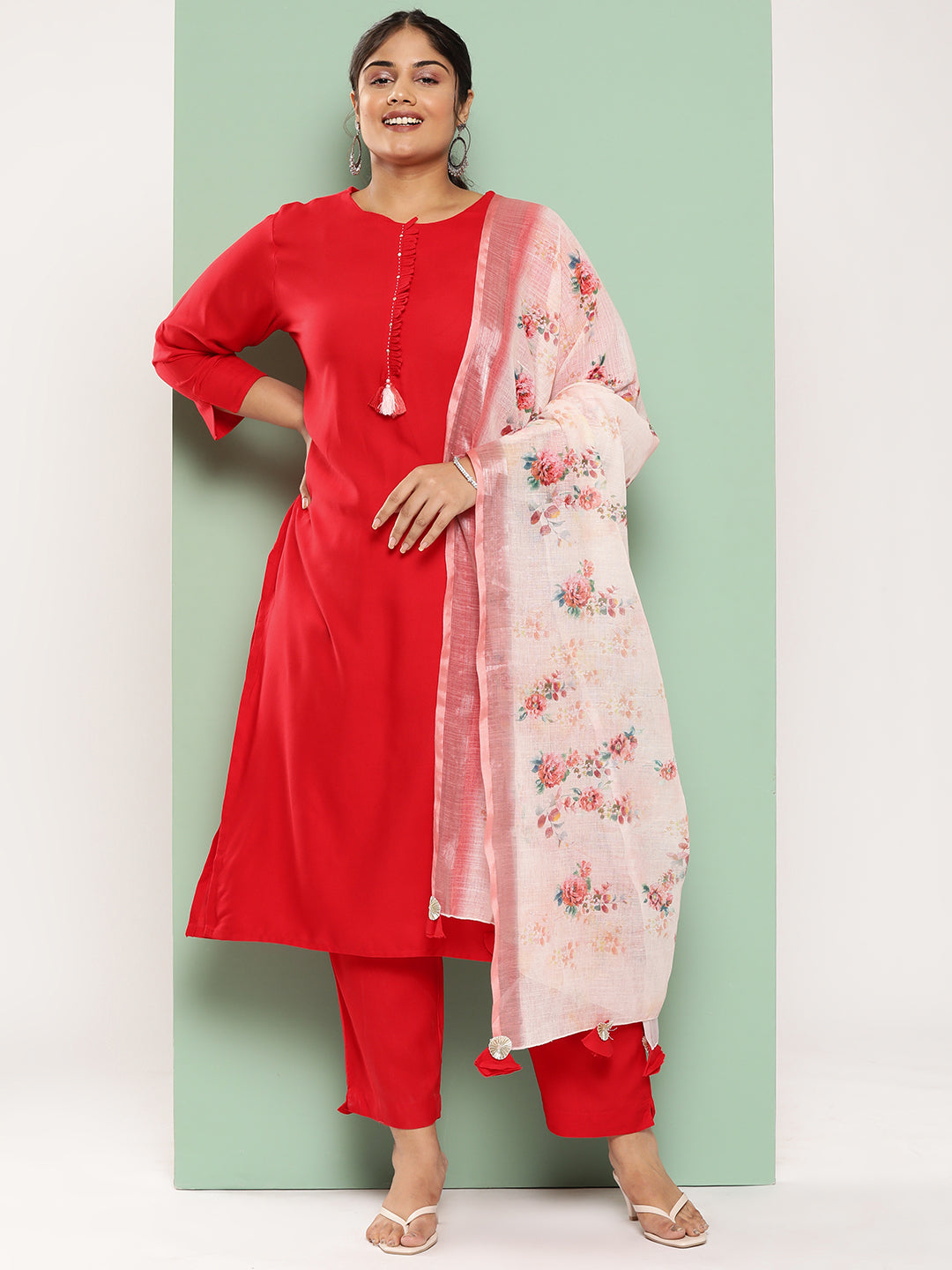 Kantha-Work-Kurta-With-Trousers-&-Dupatta-9879PSKDRD