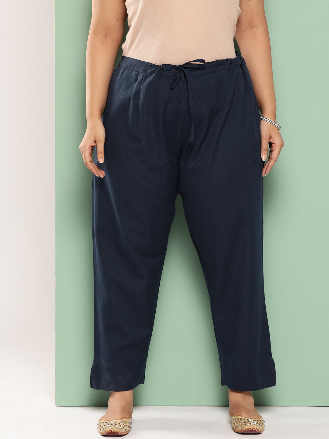 Slim-Fit-Pure-Cotton-Ethnic-Trousers-4206PPNTNB