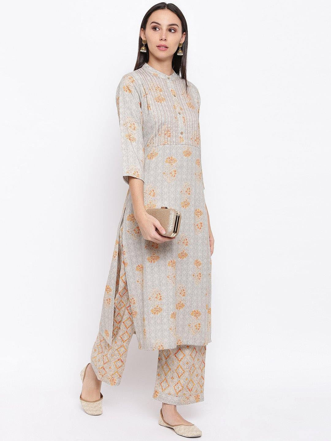 Printed Kurta & Pant Set