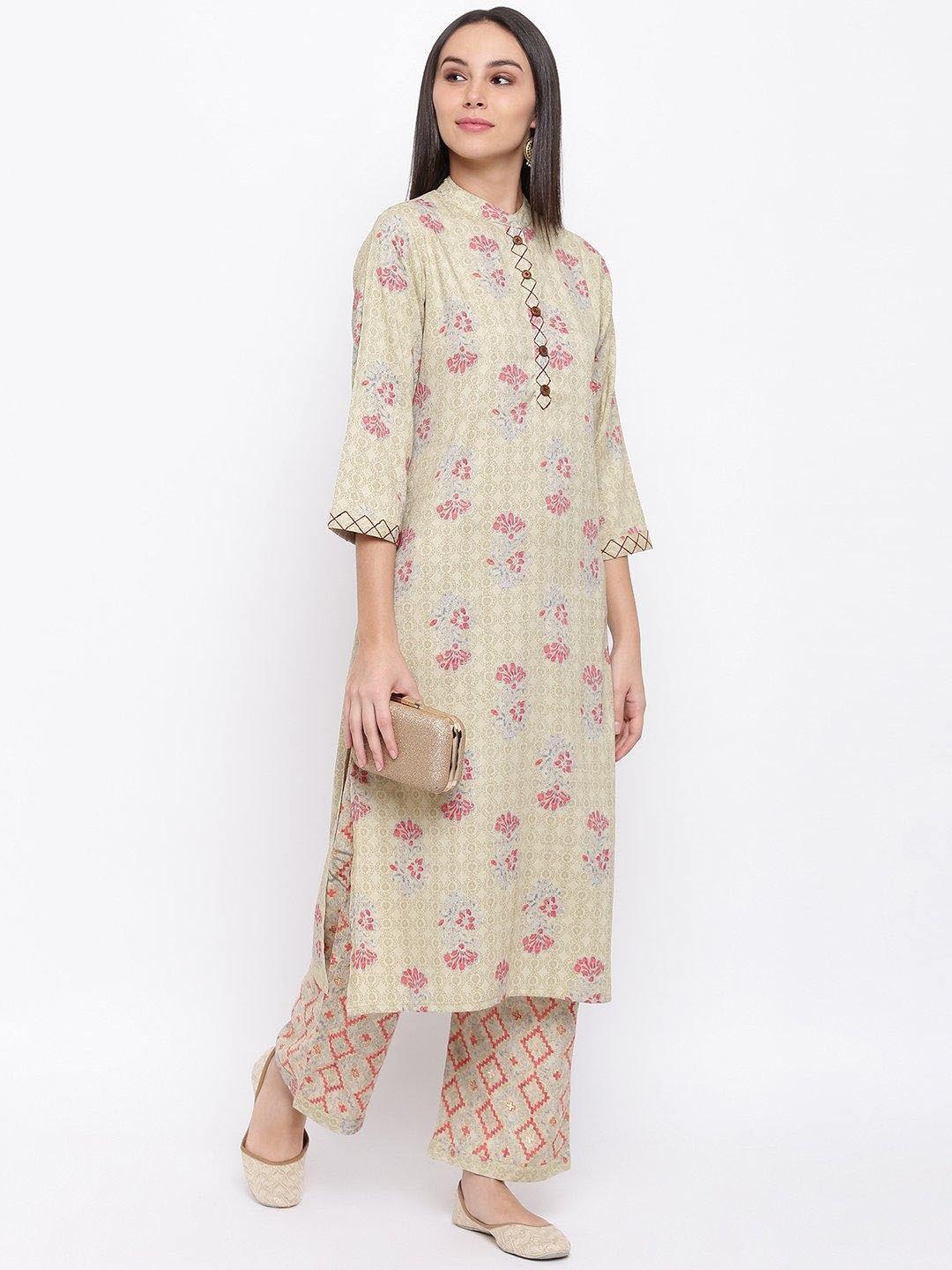 Printed Kurta & Pant Set