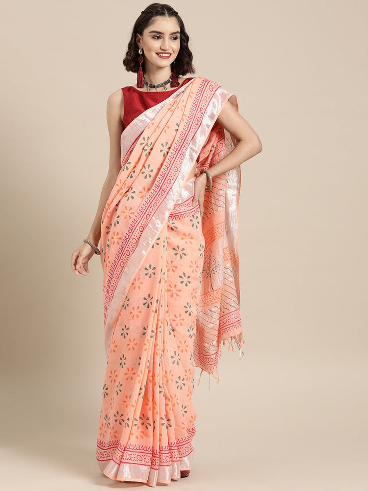 Peach-Ethnic-Motifs-Zari-Saree-6028SARPC