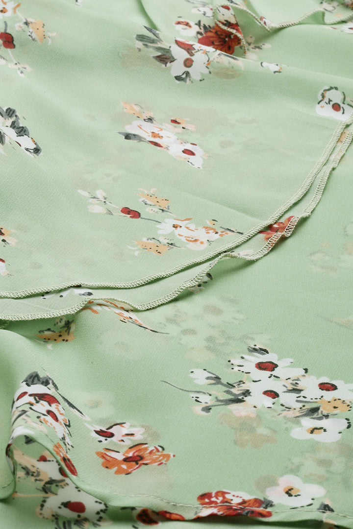 ZERESOUQ-Pale-Green-Georgette-Floral-Printed-Ruffle-Top