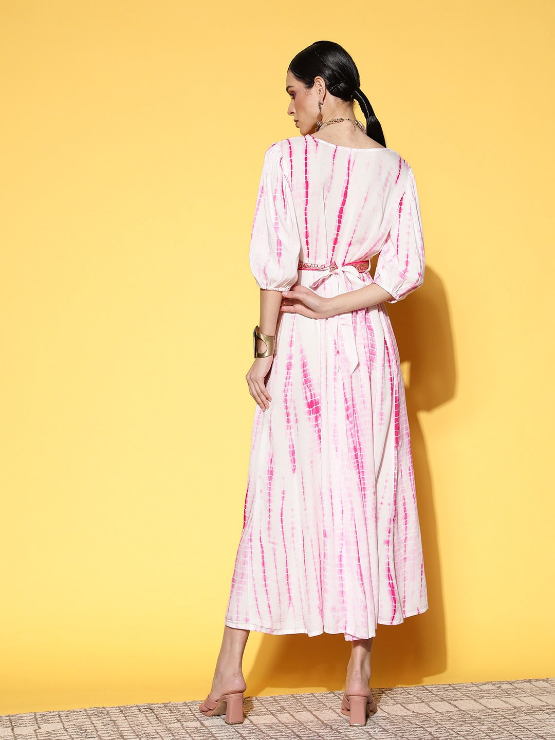 YUFTA-Pink-Midi-Dress-8169DRSWH