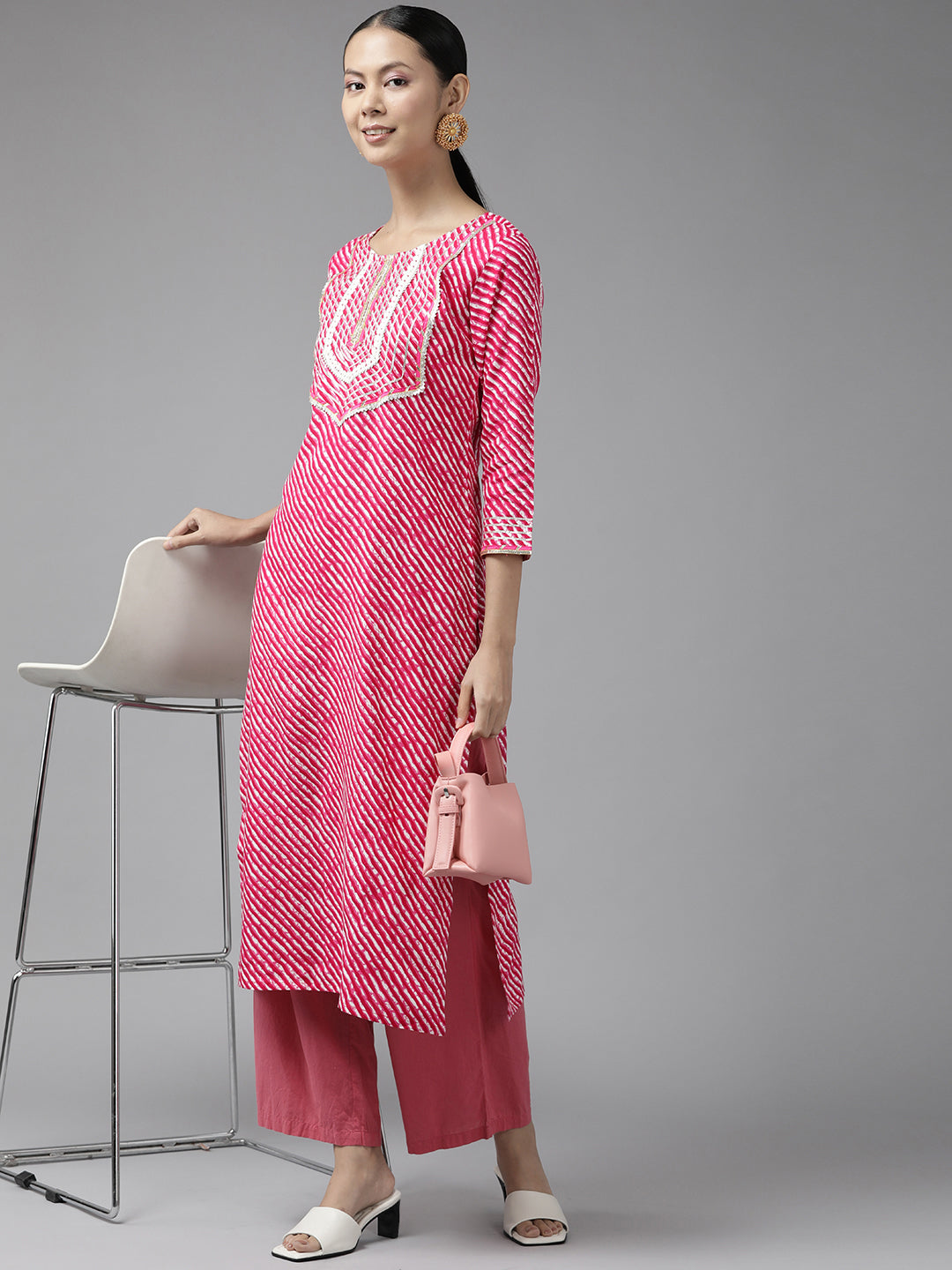 Pink-Printed-Kurta