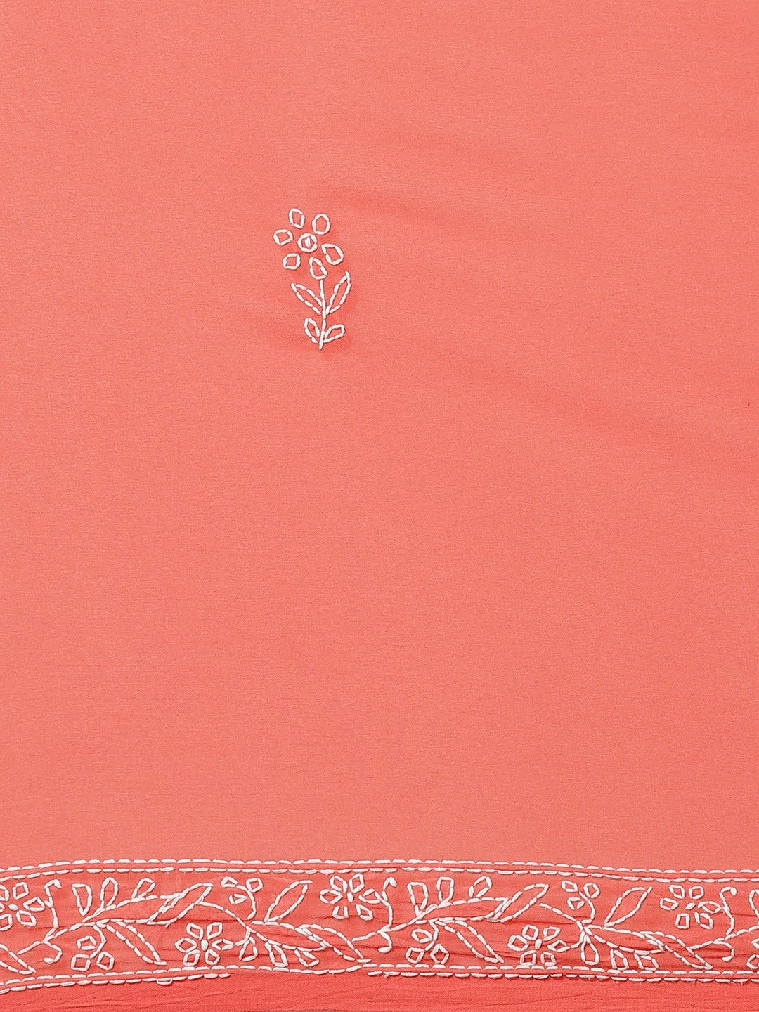 Pink-Faux-Lucknow-Chikan-Saree-With-Blouse