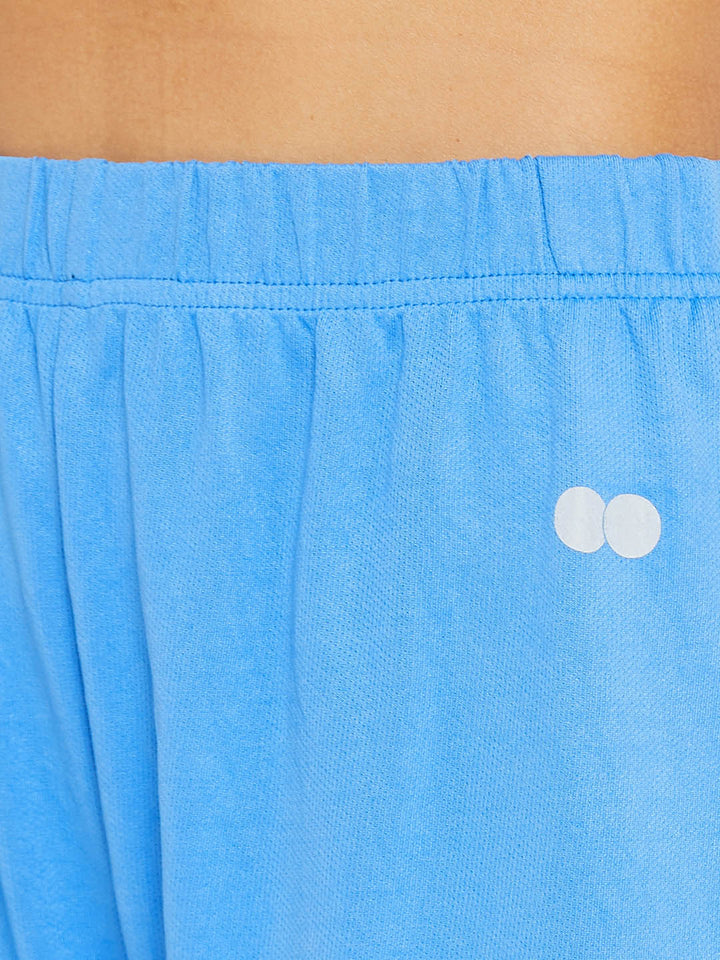 Light Blue Comfort Fit Active Dolphin Shorts