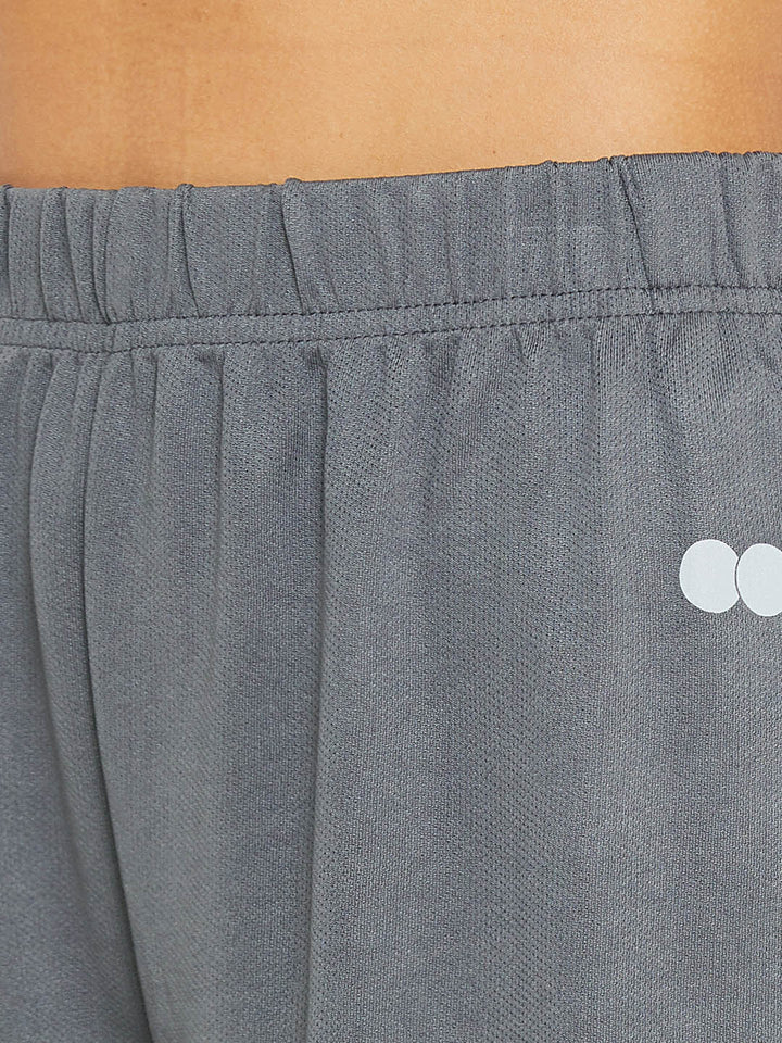 Comfort Fit Active Dolphin Shorts In Grey