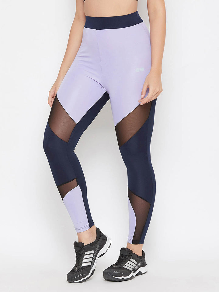 Active Ankle-Length Tights In Lavender