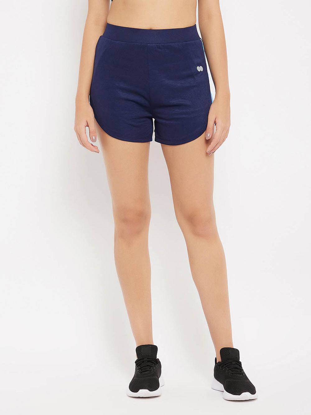 Comfort-Fit Active Dolphin Shorts In Navy