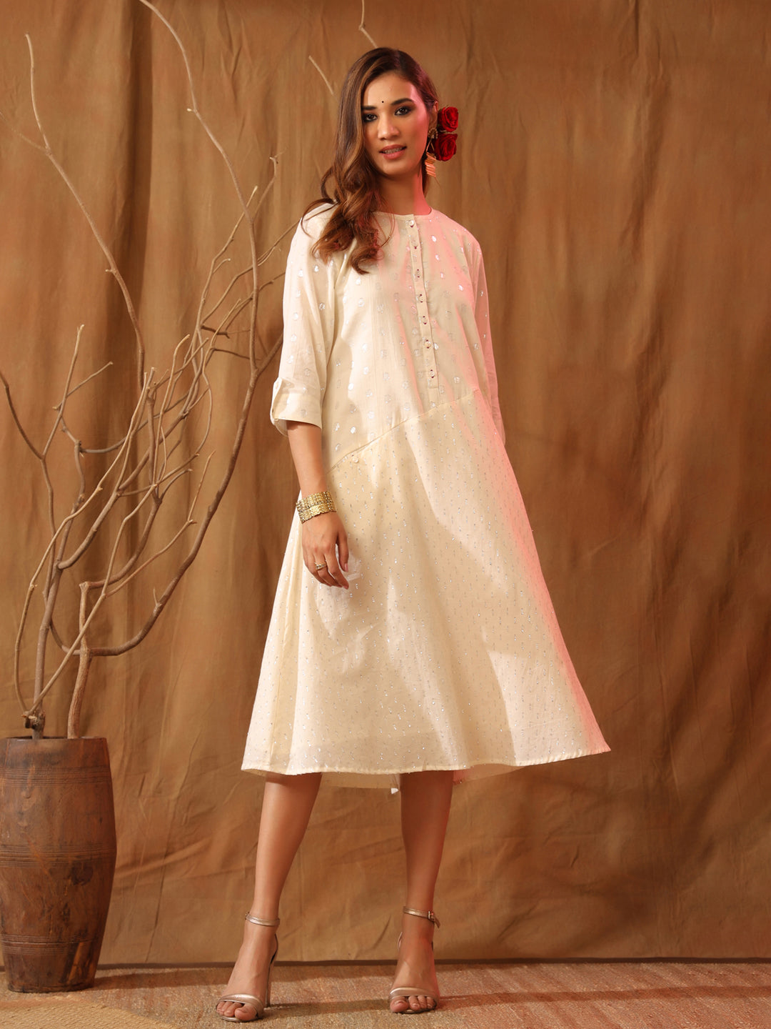 Anuradha-Shimmery-Dress