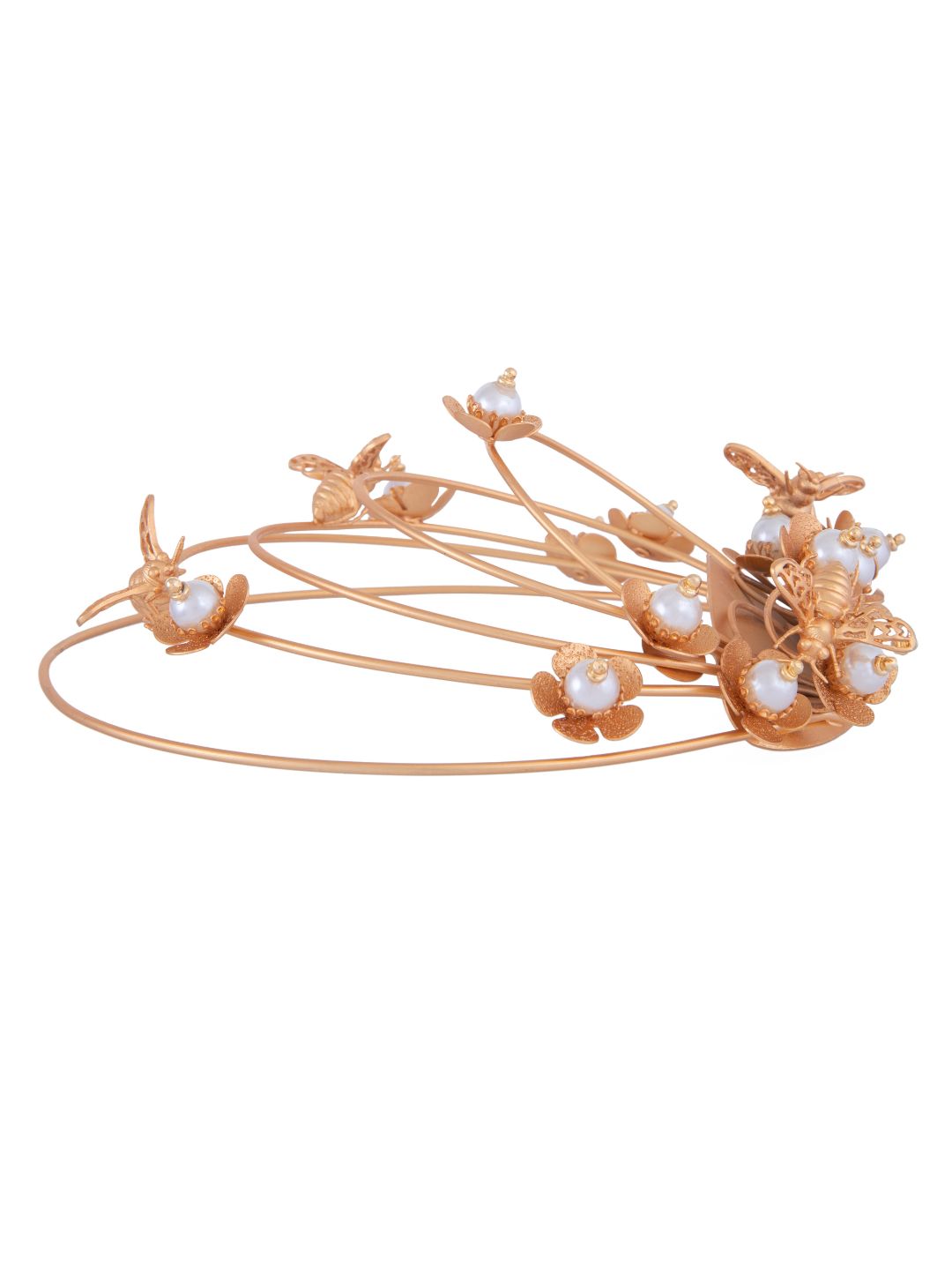 Aristrocrat 20 KT Gold Plated Shoulder Brooch