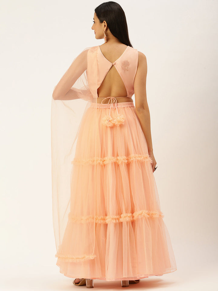 Baby-Pink-Organza-Embroidered-Lehenga-Set