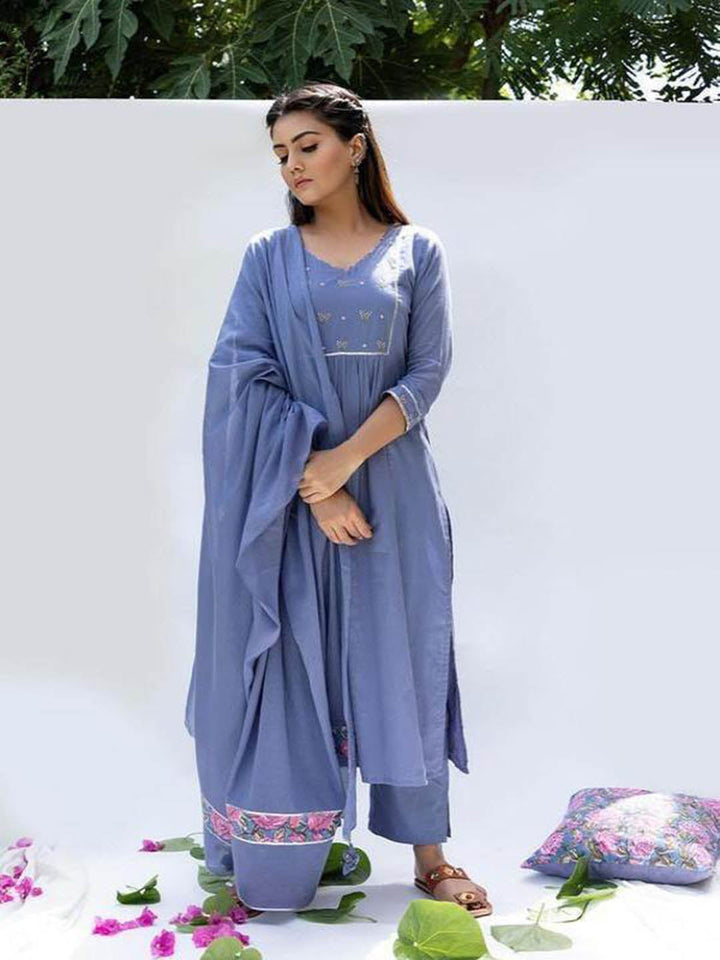 Baiguni-Straight-Kurta-Set-(Set-Of-3)