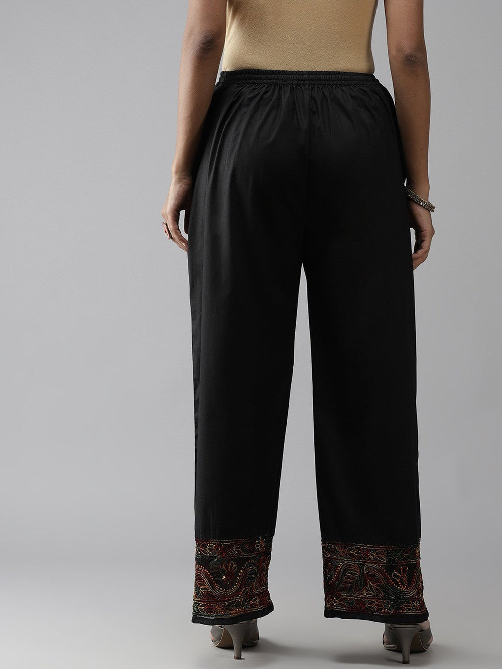 Black-Cotton-Straight-Fit-Palazzos