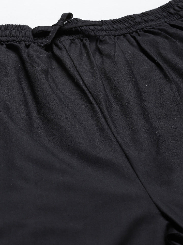 Black-Cotton-Straight-Fit-Palazzos