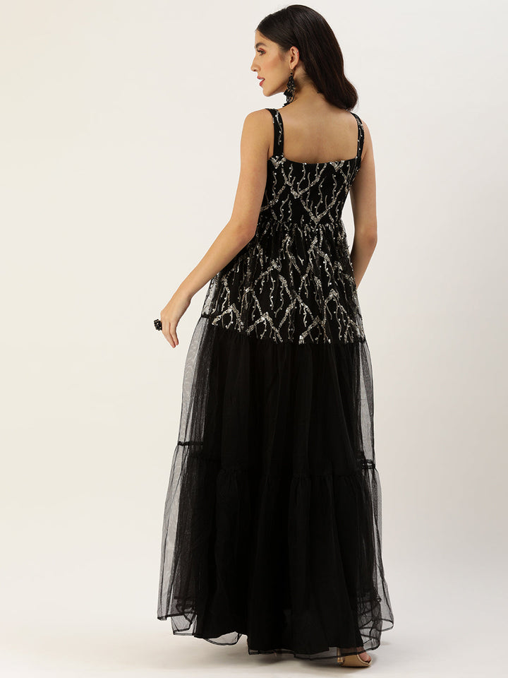 Black-Tiered-Gathers-Embroidered-Gown