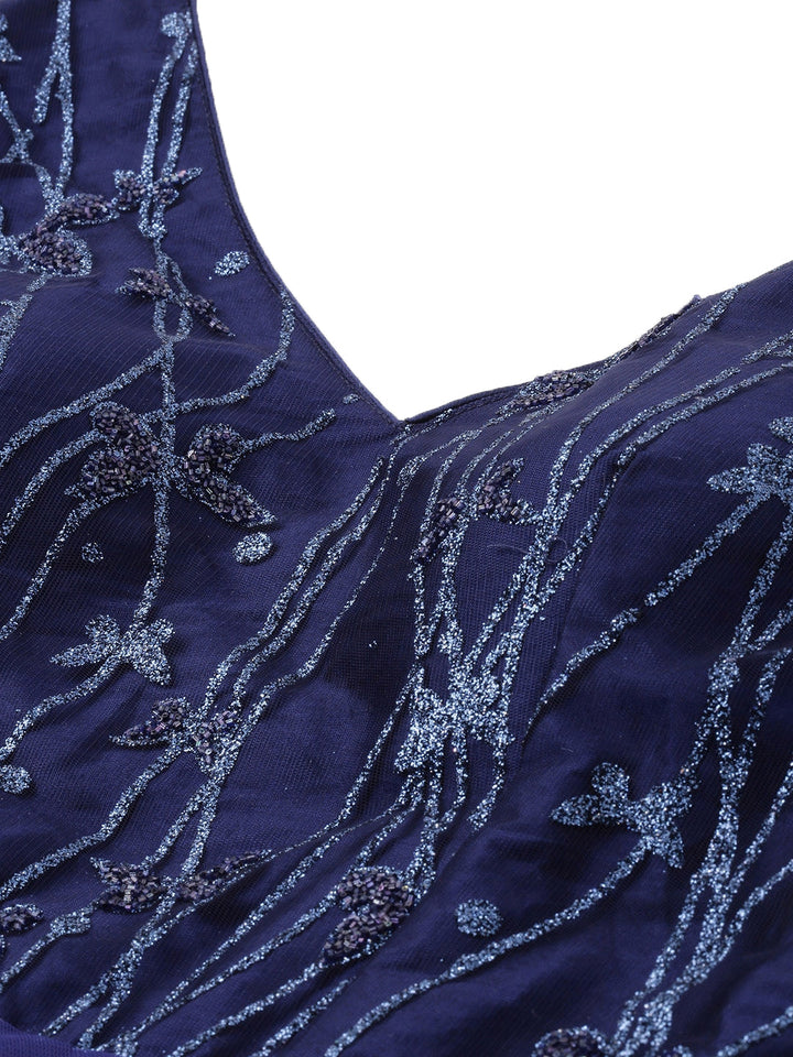 Blue-Embroidered-Bridal-Layered-Gown