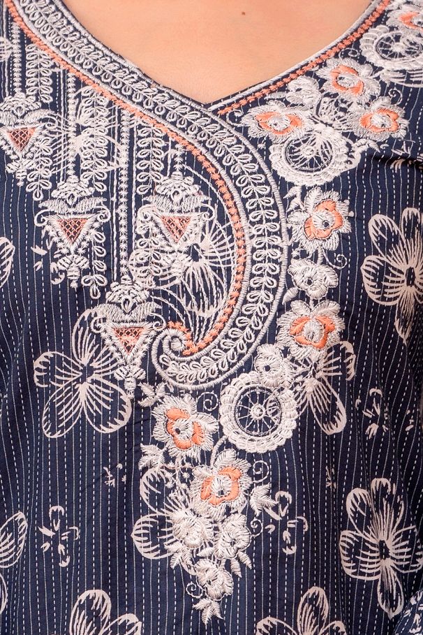 Blue-Embroidered-Straight-Cotton-3-Piece-Kurta-Set