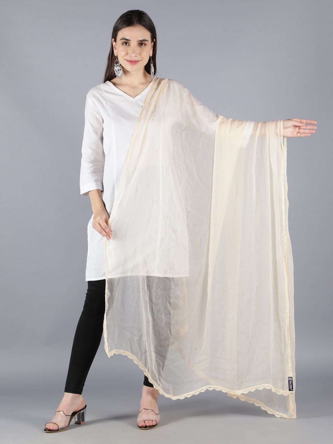 Chikankari-Dupatta-With-Muqaish-Embellished