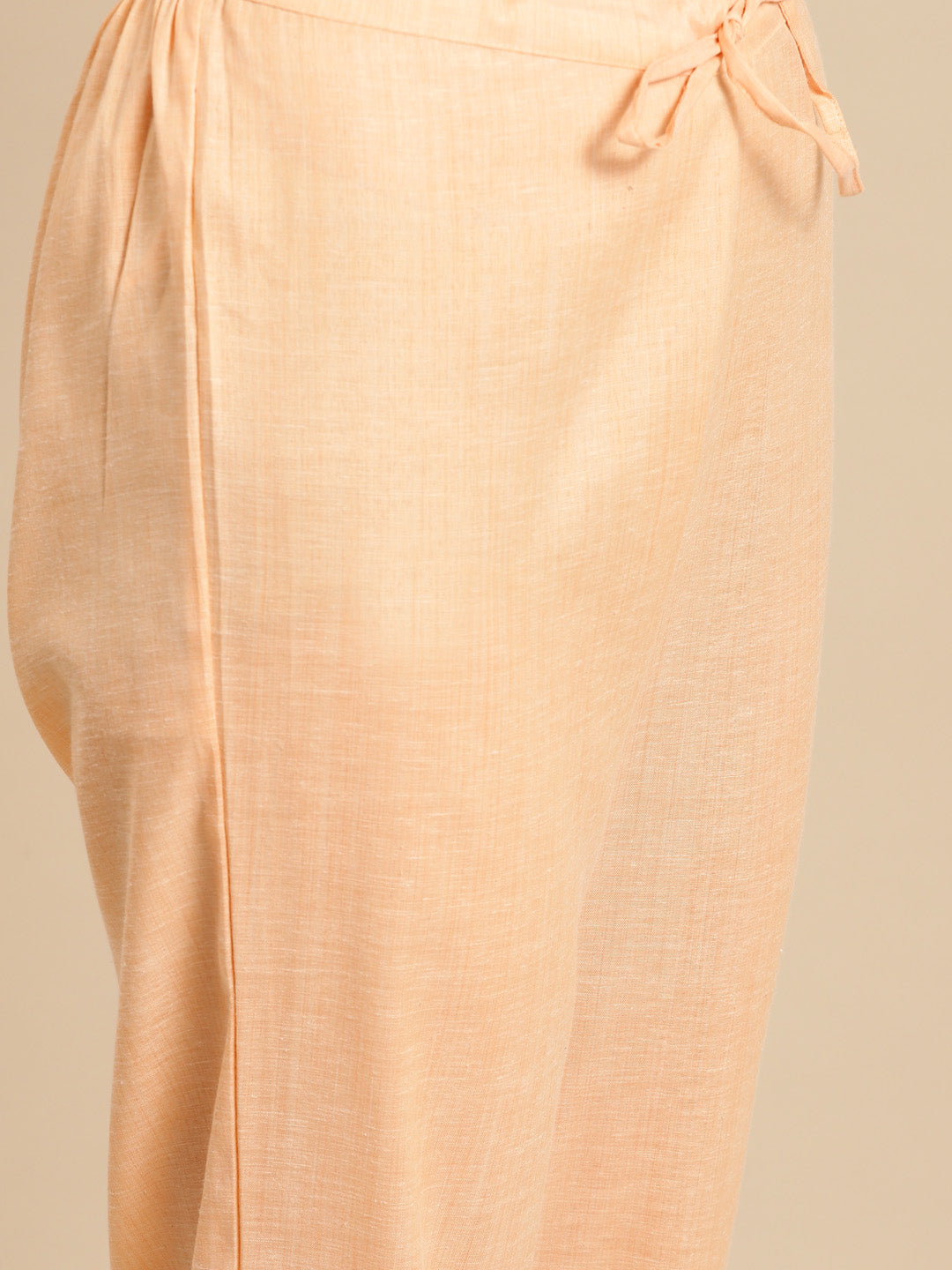 Coral Embroidered Kurta With Palazzos Dupatta