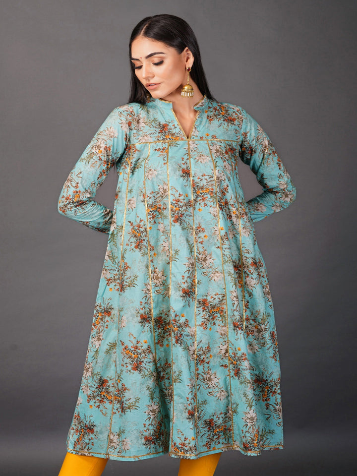 Digital-Printed-Kalidaar-Full-Sleeves-Kurta