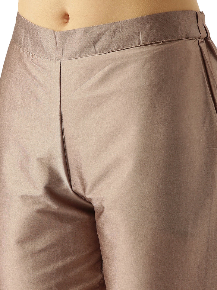 Embroidered-Grey-Top-&-Straight-Pant-Suit