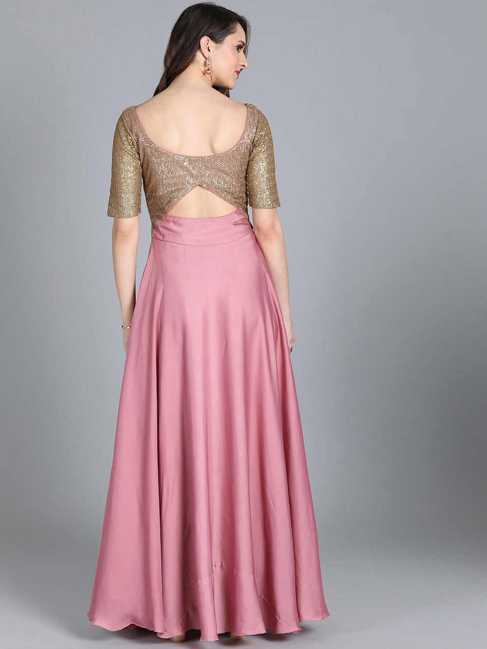 Gold-Sequin-Embroidered-&-Mauve-Full-Gown