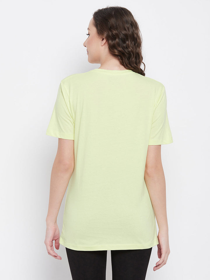 Graphic-Print-Sleep-T-Shirt-In-Light-Yellow