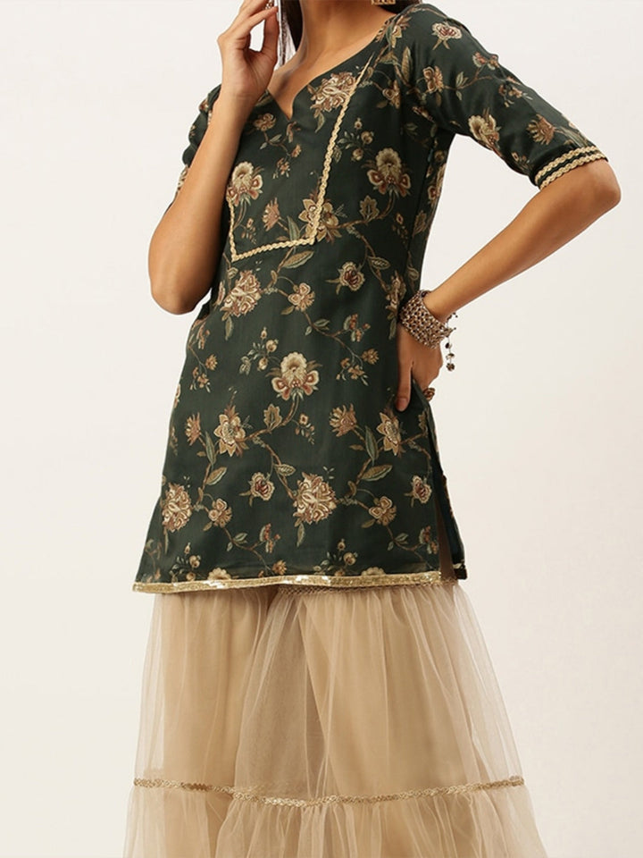 Green-Chanderi-Sharara-Suit-With-Dupatta