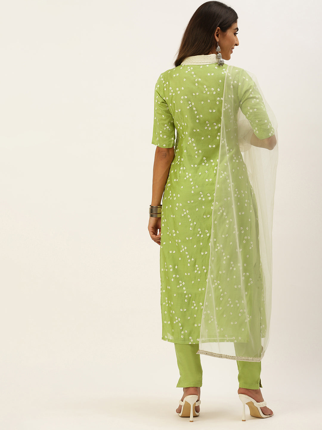 Green-Cotton-Foil-Printed-Narrow-Pant-Suit