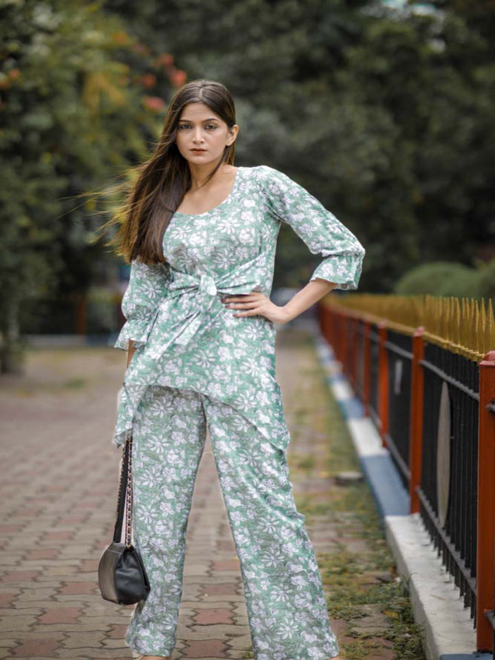 Green-Floral-Coord-Set
