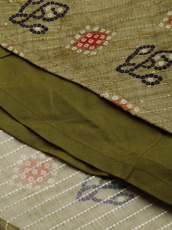 Green-Printed-Art-Silk-Co-Ords-Set