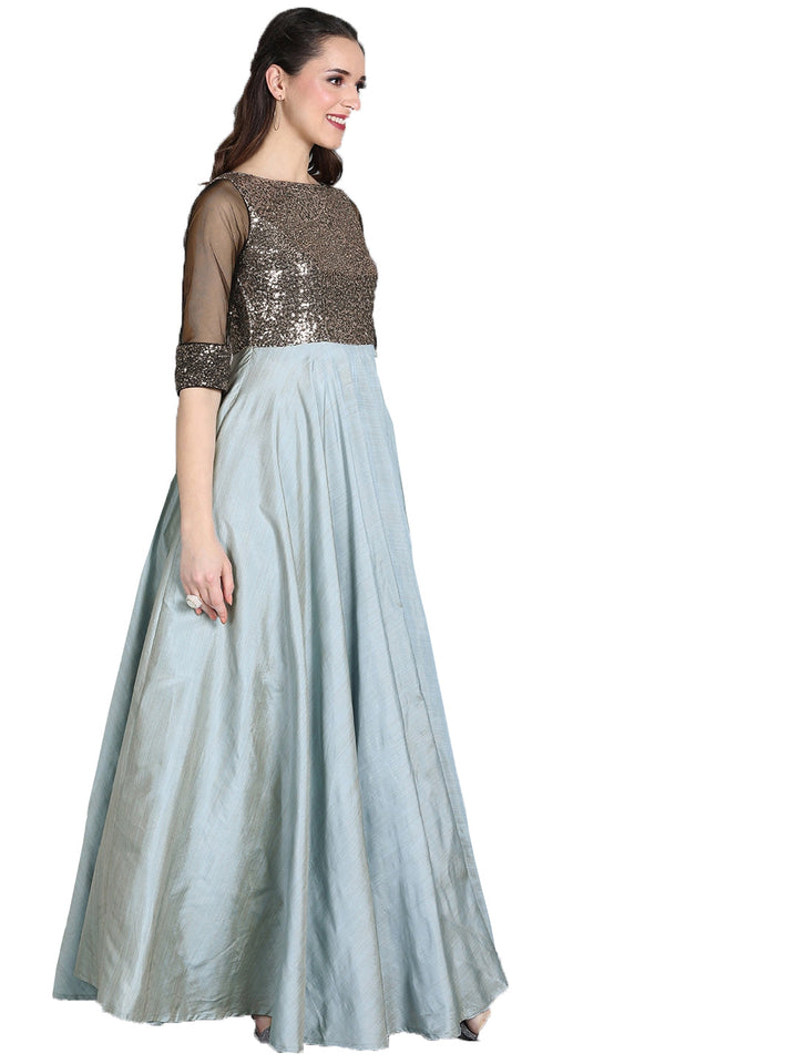 Grey-Classic-Full-Flared-Boat-Neck-Style-Gown