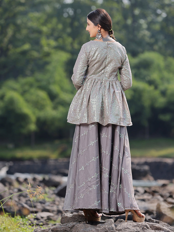 Grey-&-Silver-Organza-Embroidered-Palazzo-Suit