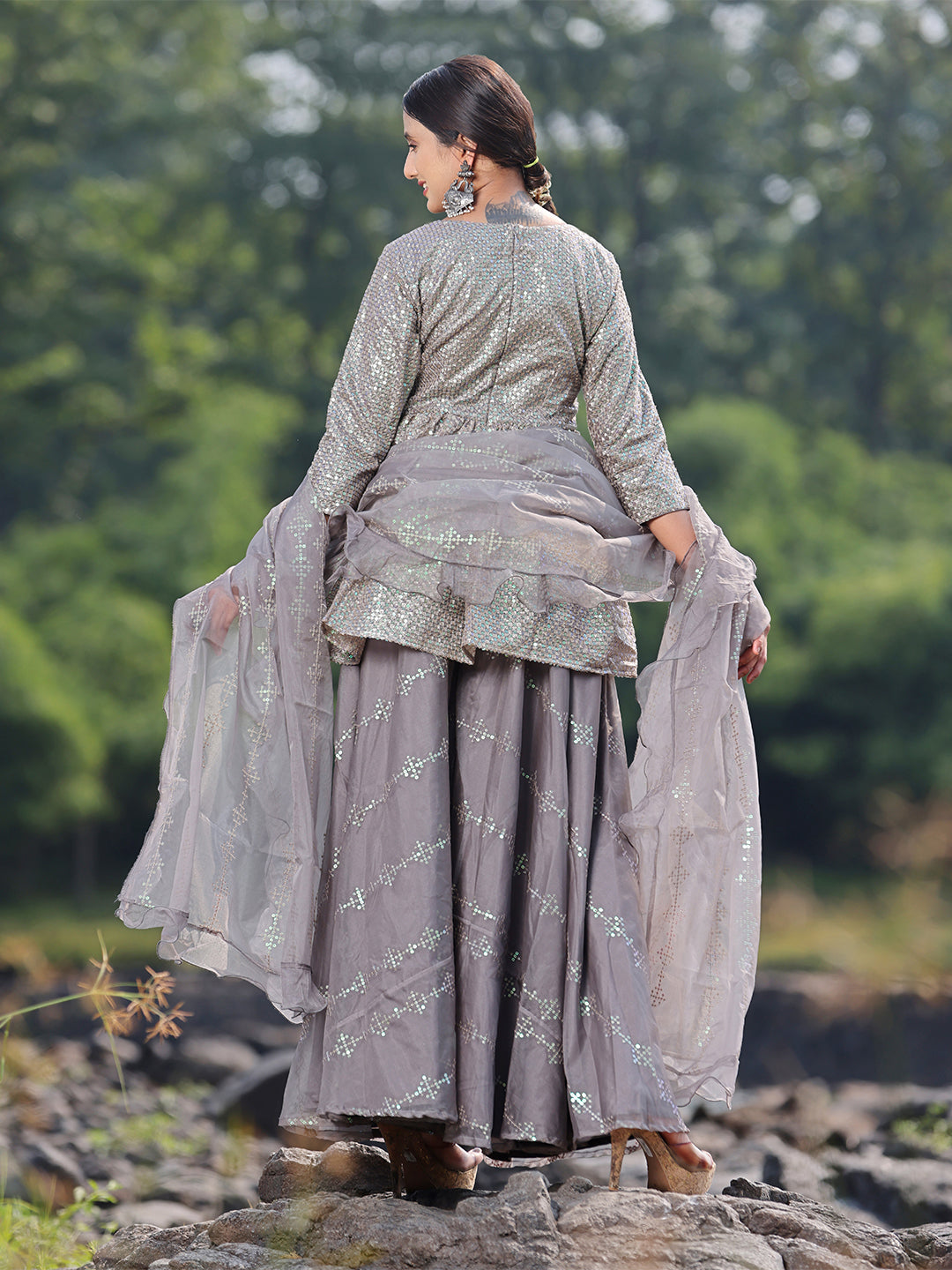 Grey-&-Silver-Organza-Embroidered-Palazzo-Suit
