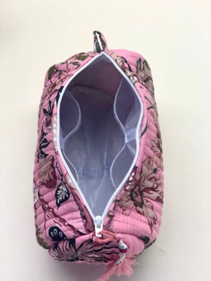 Gulbahar Pink Multi-Purpose Pouches (Set of 3)