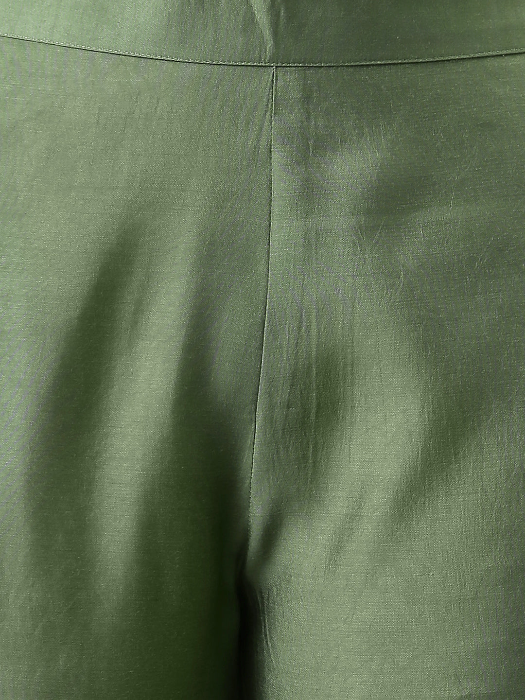 Tea Green Poly Silk Bandhani Print Kurta Set