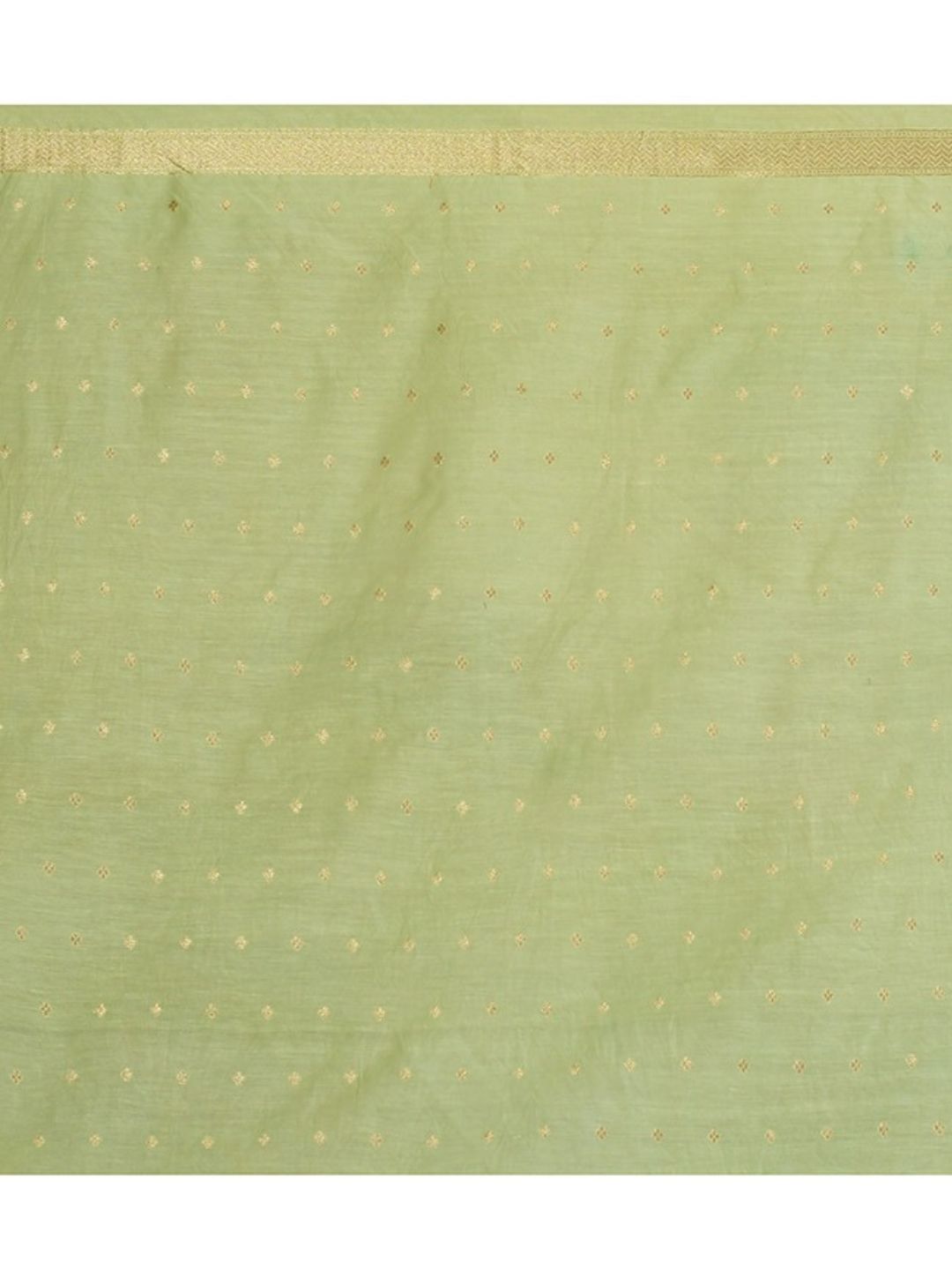Lime Green Munga Muslin Silk Banarasi Saree