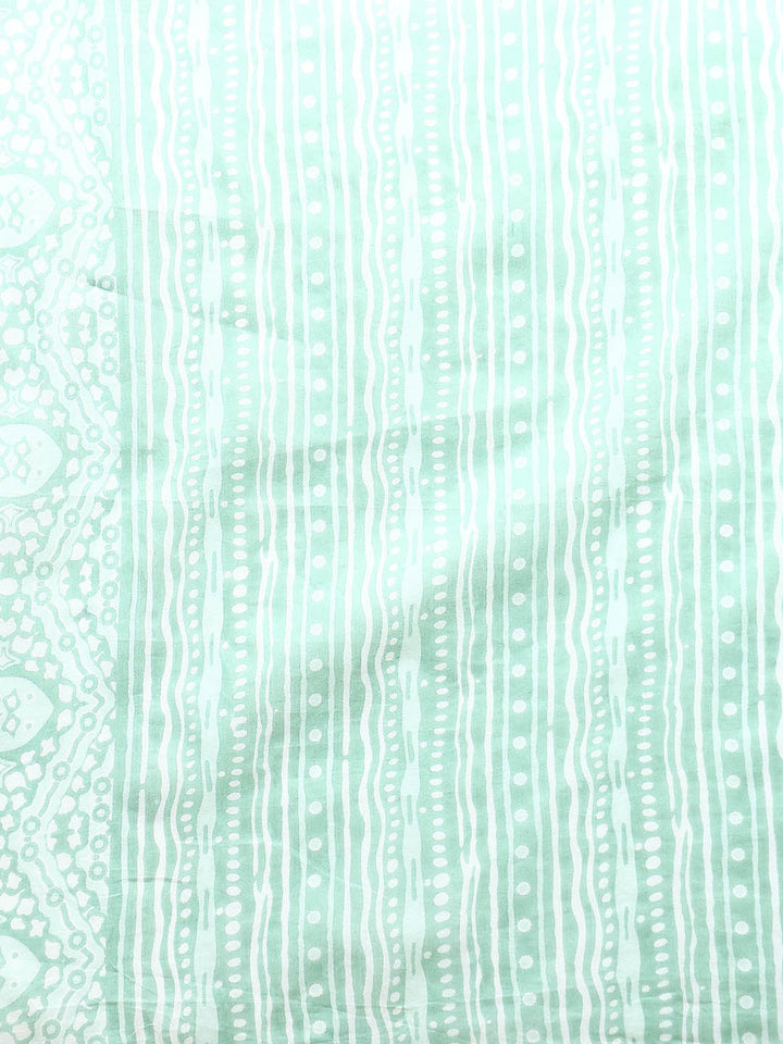 ZERESOUQ-Green-Viscose-Rayon-Ethnic-Motifs-Printed-Flared-Kurta-Trouser-With-Dupatta