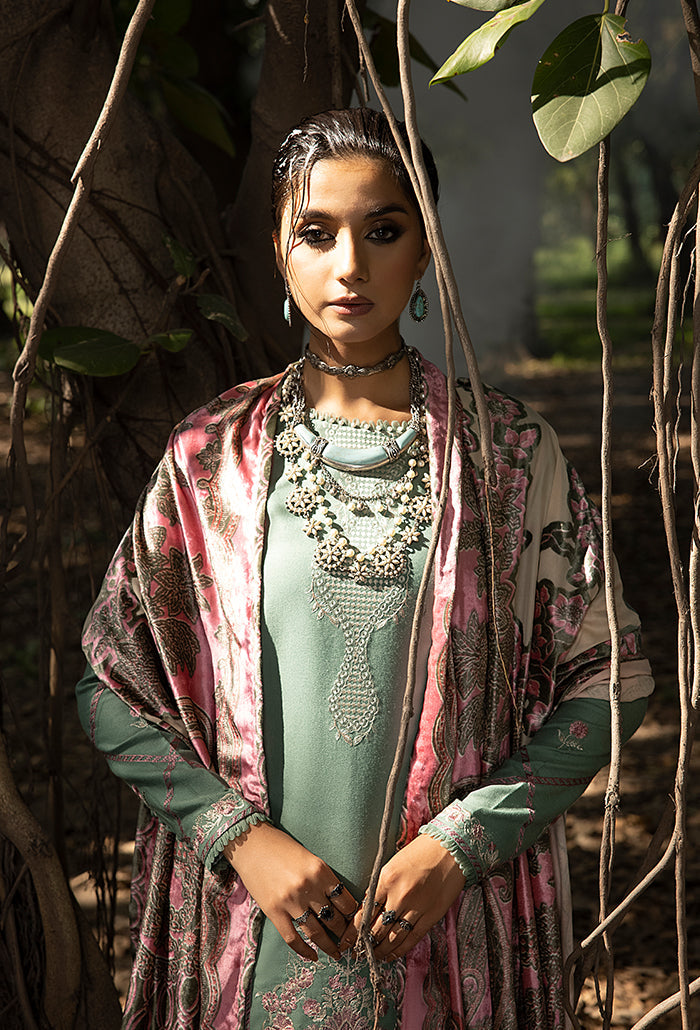 Mirk-Green-Embroidered-Unstitched-Pakistani-Suit
