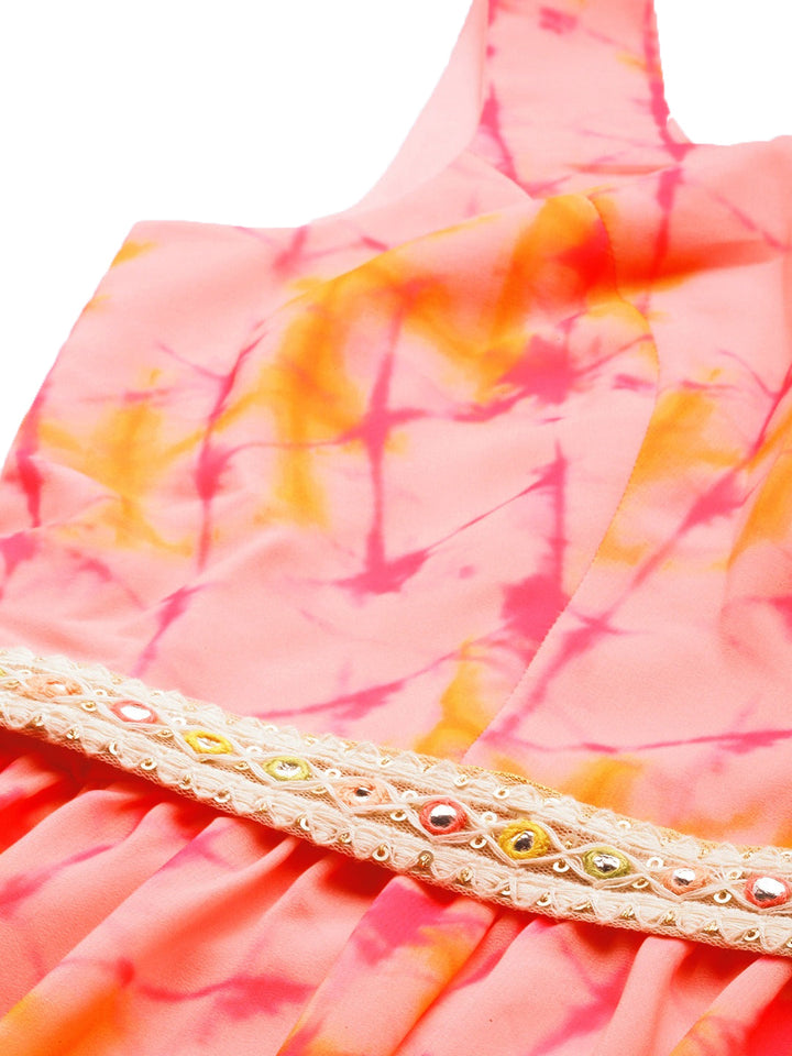 Multicolored-Digital-Printed-Tiered-Dress