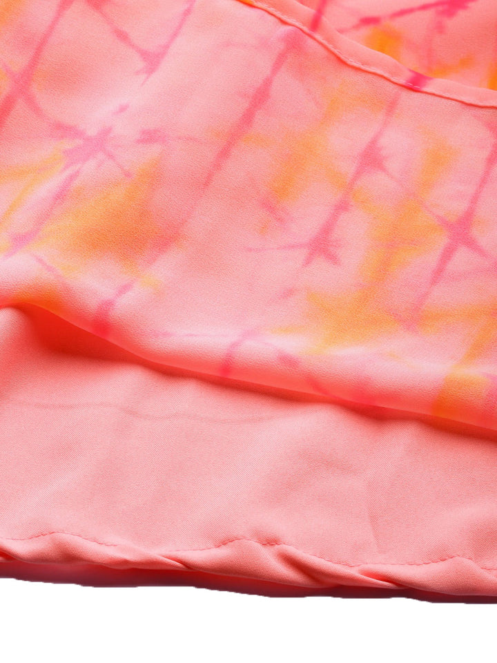 Multicolored-Digital-Printed-Tiered-Dress
