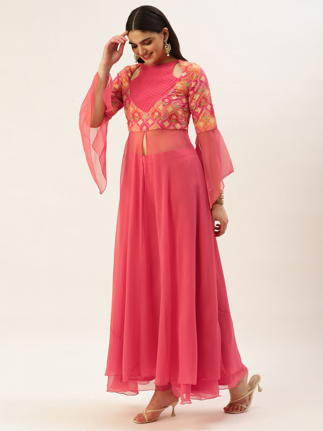 Multicolored-Embroidered-Anarkali-Suit