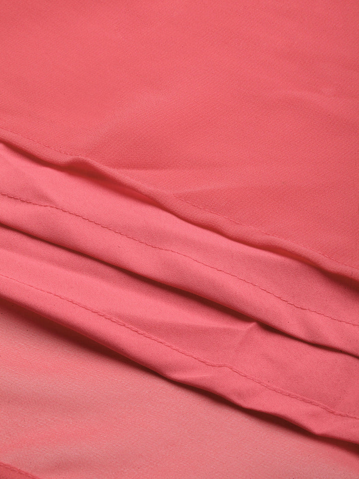 Mustard-Taffeta-&-Pink-Dress