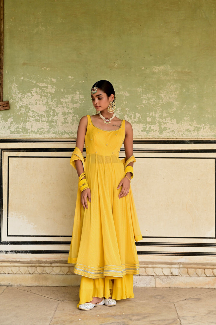 Nargis Ultra-Luxe Cutdana & Zari Work Anarkali Suit