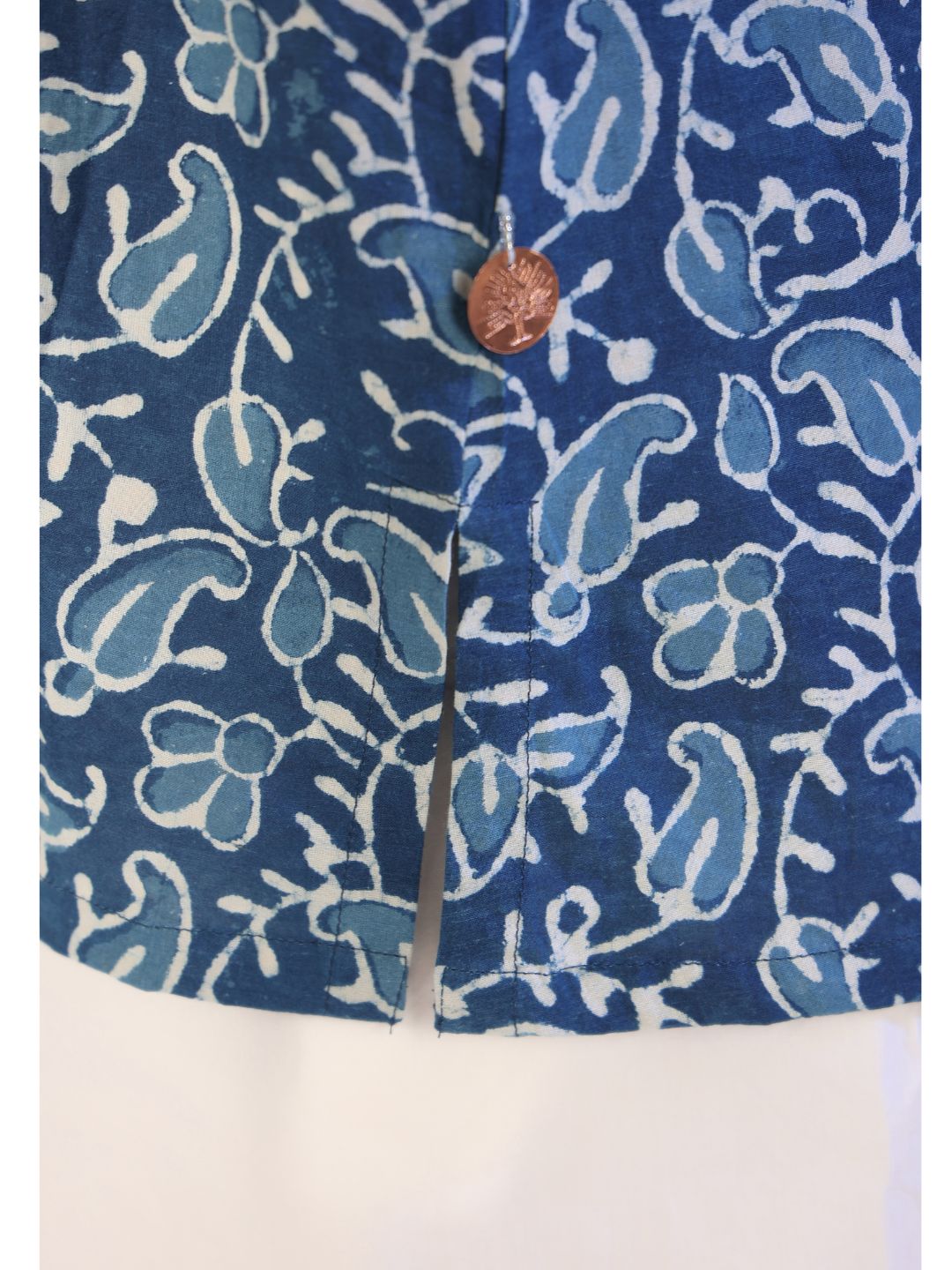 Neganika-Indigo-Blue-Floral-Print-Tunic-Top