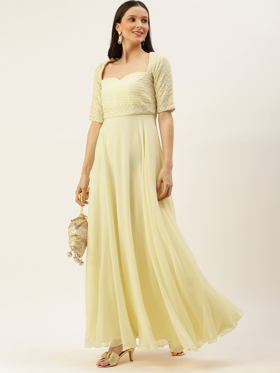 Off-White-Embroidered-&-Sequins-Gown